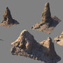 TRONA PINNACLES [ SET A ]