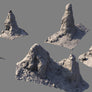 TRONA PINNACLES [ SET A ]